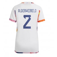 Belgia Toby Alderweireld #2 Fotballklær Bortedrakt Dame VM 2022 Kortermet